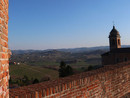 Una veduta dal castello di Castelnuovo Calcea Una veduta dal castello di Castelnuovo Calcea