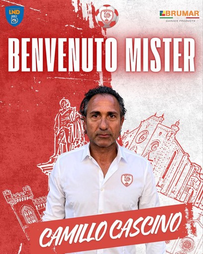 Camillo Cascino è il nuovo allenatore dell’A.S.D. Asti