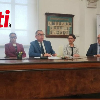 Al cento dell'immagine l'avvocato Gatti, ultimo a destra l'avvocato Avidano