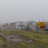Il cantiere del futuro ospedale della Valle Belbo