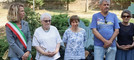 La vicesindaca Morra con la famiglia e l'amico sopravvissuto di Alganon (MerfePhoto)