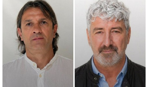 Gianluigi Lentini e Dario Hübner Gianluigi Lentini e Dario Hübner