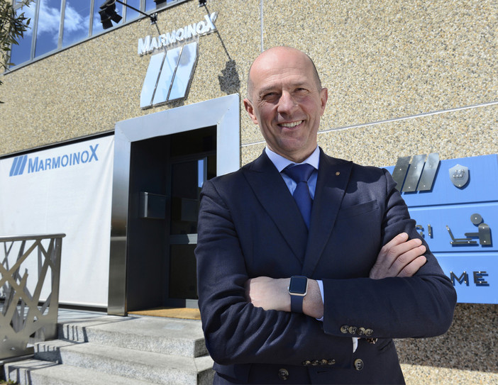 Paolo Marmo, amministratore delegato di Marmoinox