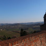 Una veduta dal castello di Castelnuovo Calcea