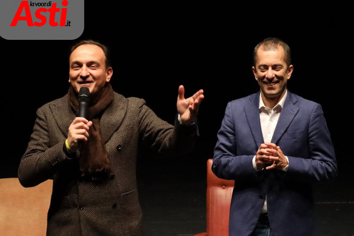 Cirio e Gabusi ad Asti questa mattina Cirio e Gabusi ad Asti questa mattina