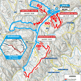 Ottavo Rally Santo Stefano Belbo: i divieti di transito nell'Astigiano