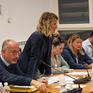L'assessore Stefania Morra in consiglio