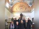 Volontari Per San Rocco col sindaco Macchia e la presidente Grosso  
