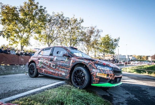 L'equipaggio Carmellino-Minazzi ritratta (ph. Rolling Fast) in una scorsa edizione