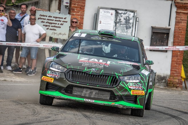 Ivan Carmellino e Max Minazzi durante la gara (ph. Rolling Fast)