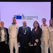 "Lo sport è inclusione, solidarietà, determinazione, cittadinanza vissuta. È Europa in movimento" "Lo sport è inclusione, solidarietà, determinazione, cittadinanza vissuta. È Europa in movimento"