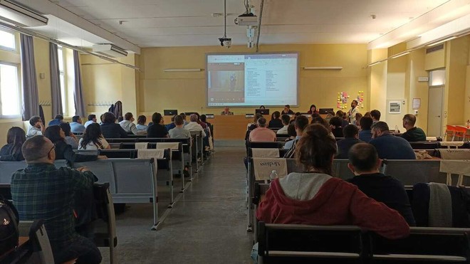 Un momento dei lavori