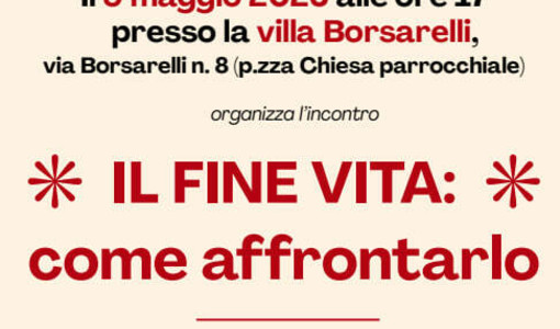 A Settime un incontro per riflettere sul fine vita