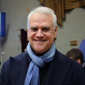 Il ministro Zangrillo durante un congresso di Forza Italia ad Asti Il ministro Zangrillo durante un congresso di Forza Italia ad Asti