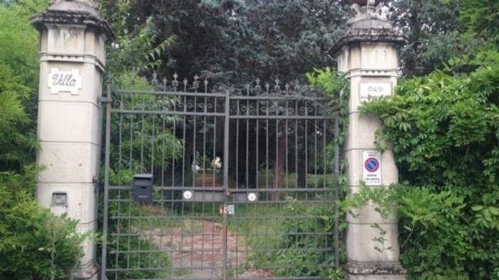 Il cancello dell'Oasi dell'Immacolata (immagine d'archivio)