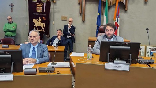 Il neo presidente del consiglio provinciale