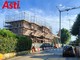 Il cantiere della scuola di Motta di Costigliole