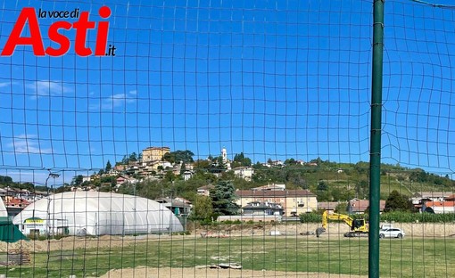 I lavori al Campo 2 I lavori al Campo 2