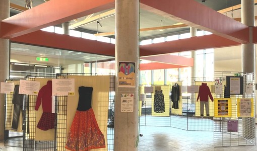 Alcuni degli abiti esposti al Massaia Alcuni degli abiti esposti al Massaia