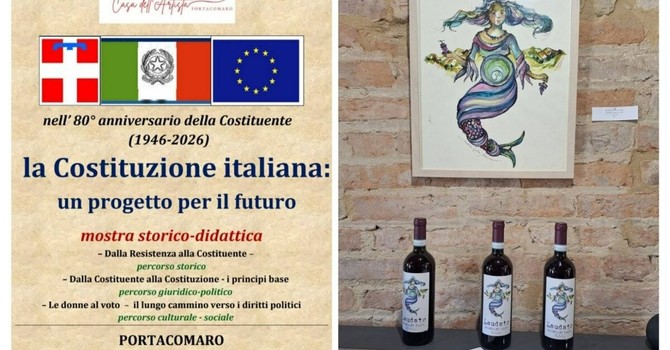 Dalla Resistenza alla Costituzione, la storia d'Italia in mostra a Portacomaro Dalla Resistenza alla Costituzione, la storia d'Italia in mostra a Portacomaro