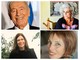 Nel collage fotografico, da sinistra e in senso orario, l'ex premier israeliano Shimon Peres (cui è titolato il Peres Center For Peace And Innovation), Manuela Dviri, Rachel Hadari, Zvia Peres Walden (psicolinguista e docente universitaria, figlia dello statista israeliano)