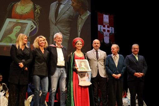 La premiazione di Elisa Secchi di San Pietro - Damigella Palio 2025