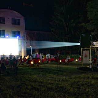 Una serata di proiezioni nella scorsa estate