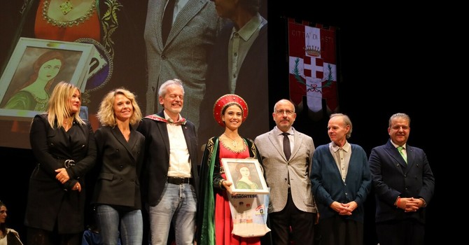 La premiazione di Elisa Secchi di San Pietro - Damigella Palio 2025 La premiazione di Elisa Secchi di San Pietro - Damigella Palio 2025