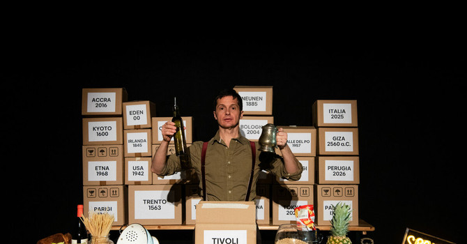 A Coazzolo il cibo diventa teatro: in scena “Food box”, 25 storie da aprire e da gustare