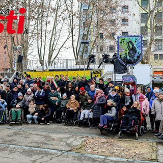 Mattinata al Luna Park per un centinaio di disabili