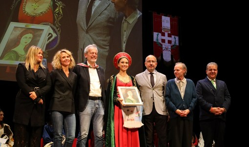 La premiazione di Elisa Secchi di San Pietro - Damigella Palio 2025