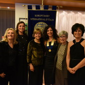 Soroptimist Asti: passaggio del testimone durane la cena degli auguri