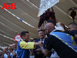 Le foto della cerimonia della bandiera e del giubilo in pista (Merphefoto) Le foto della cerimonia della bandiera e del giubilo in pista (Merphefoto)