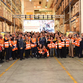 L'inaugurazione del magazzino