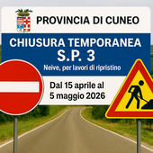 Chiusura diurna di 20 giorni per la strada provinciale 3 nel comune di Neive Chiusura diurna di 20 giorni per la strada provinciale 3 nel comune di Neive