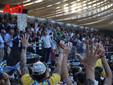 Le foto della cerimonia della bandiera e del giubilo in pista (Merphefoto) Le foto della cerimonia della bandiera e del giubilo in pista (Merphefoto)