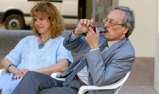 Donatella Gnetti e Renato Bordone ritratti da Franco Rabino