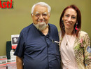 Enzo Bianchi con Manuela Caracciolo (MerfePhoto)