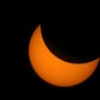 Immagine scattata da Perosino scattata per l'eclissi solare del 20 marzo 2015 dove il sole
