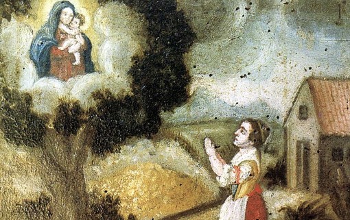Ex voto ottocentesco dedicato alla Madonna del Bosco
