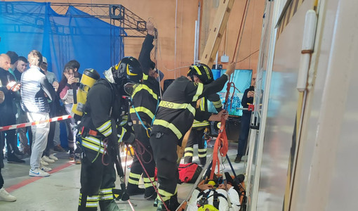 Alcune immagini dell'esercitazione di stamattina Alcune immagini dell'esercitazione di stamattina
