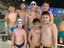 I giovani atleti astigiani scesi in vasca domenica