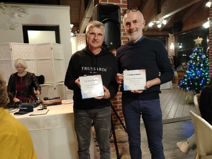Il moto club Alfieri premia i suoi piloti alla tradizionale cena sociale