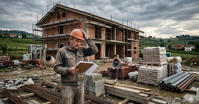Rincari fino al 30% sui materiali da costruzione: a rischio i cantieri piemontesi pubblici e privati