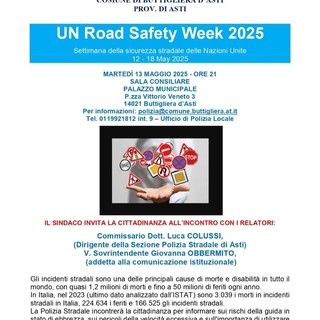 In programma a Buttigliera un incontro sul tema della sicurezza stradale