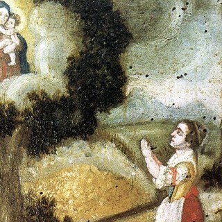 Ex voto ottocentesco dedicato alla Madonna del Bosco