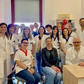 L'equipe delle Cure Palliative nella Stanza di Virgi e Nonno Giò, che verrà inaugurata l’11 novembre