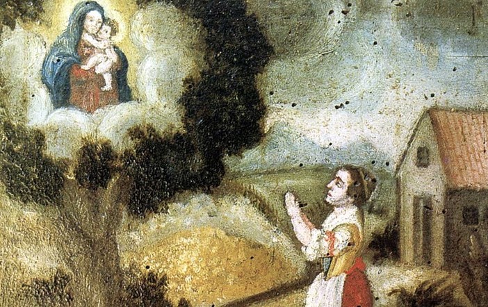 Ex voto ottocentesco dedicato alla Madonna del Bosco