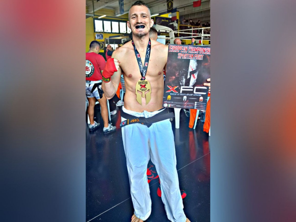 Oro europeo per Fabiano Baldi (Fight Team School) nel karate kumite combat