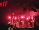 Un'immagine dai fuochi d'artificio del maggio 2024